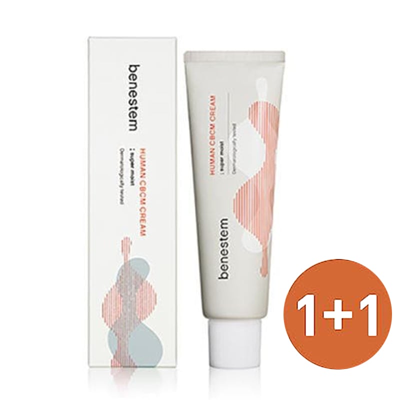 [1+1] ベネステム ヒューマン CBCM クリーム 50ml x 2(100ml)+マスクパックをプレゼント