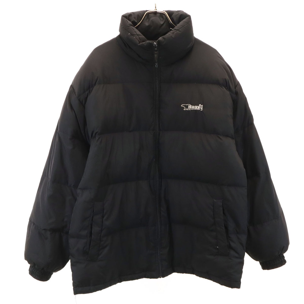 Bear ベアー ダウンジャケット ブラック メンズ 古着