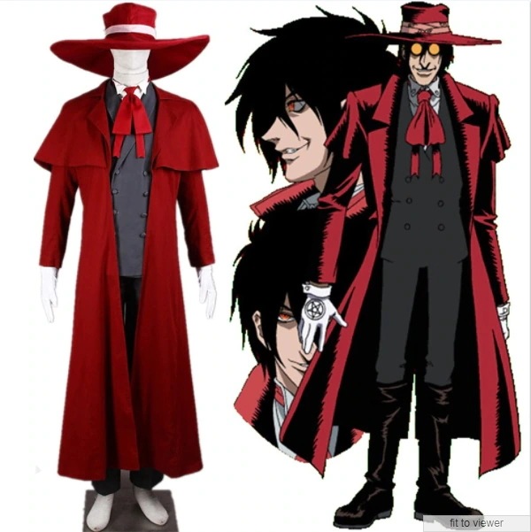 HELLSING Alucard ヘルシング アーカード風 コスプレ衣装 コスチューム 仮装
