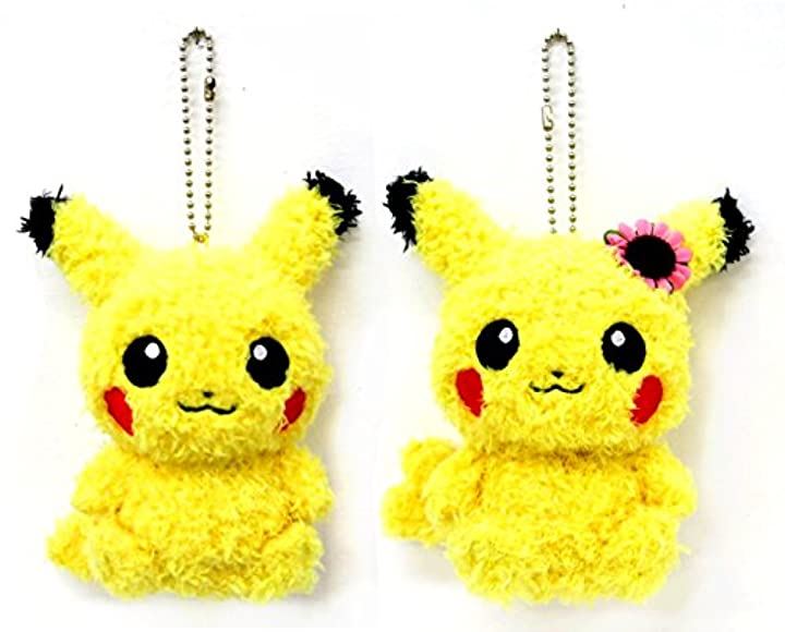 ポケモン ピカチュウ もこもこマスコット 2種セット ピカチュウメス ポケットモンスター ぬいぐるみ おもちゃ 知育 ポケモン ピカチュウ もこもこマスコット 2種セット ピカチュウメス ポケットモンスター ぬいぐるみ おもちゃ 知育