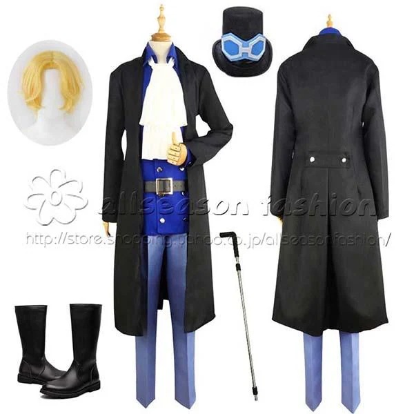 ワンピース ONE PIECE サボ 革命軍 コスプレ衣装 ウィッグ 靴 コスチューム ハロウィン クリスマス 制服 大人 アニメ cos イベント 10,035円