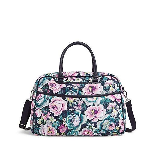 Vera Bradley Women s Lay Flat Weekender Travel Bag， Garden Grove 並行輸入品