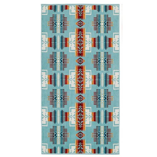 PENDLETON ジャガードタオル バスタオル [ Chief Joseph Aqua/チーフジョゼフアクア ] ペンドルトン バスタオル 大判 ブランケット