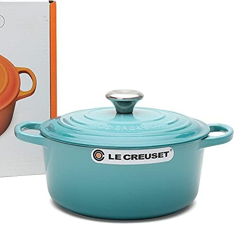 ルクルーゼ ココットロンド 24cm カリビアンブルー 21177 両手鍋 LE CREUSET 鋳物ホーロー鍋 IH対応 両手鍋 キッチン調理器具 新品 未使用