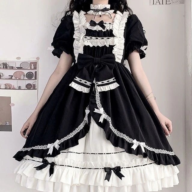 和服コスチュームコスチュームフロック 公主メイド服洋装 JSK クリスマス衣装cosplay二次元cos ファション ゴシック ソフトガール レ キャミス ラブリーロリータ