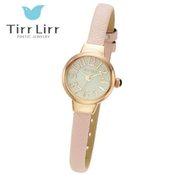 再入荷なし　即納 Tirr Lirr ティルリル レディス ウォッチ TWC-002PK ピンク アクセサリー　時計 芸能人　着用　雑誌　掲載　ブランド　ジュエリー アクセ 可愛い 人気 ギフト