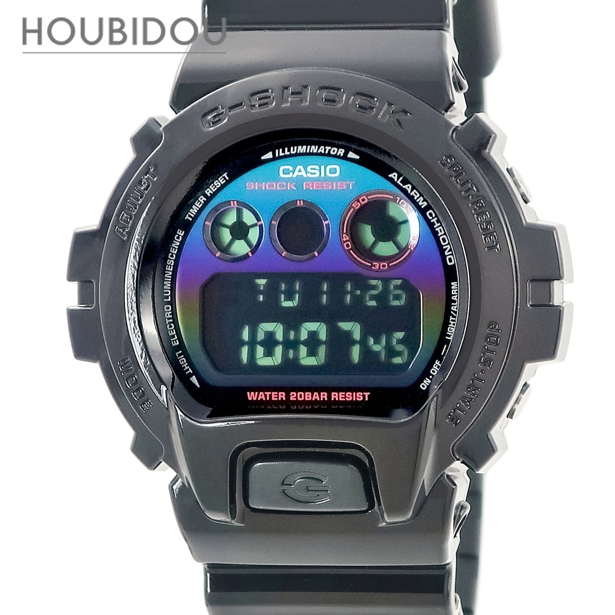 G-SHOCK ヴァーチャルレインボー Gamer’s RGBシリーズ DW-6900RGB-1ER クオーツ メンズ 未使用 レインボー 3年保証
