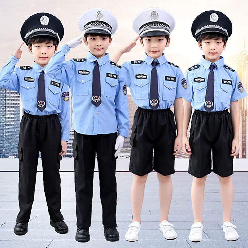 Qoo10] 42 児童警察スーツ特警服交通警官制服男 : レディース服