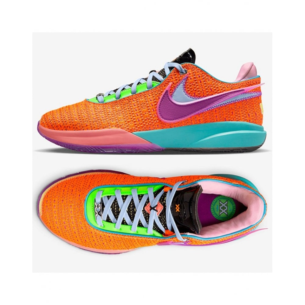 ナイキバスケットボールシューズレブロン XX 20 EP DJ5422-800 P2312 アウトドアコート