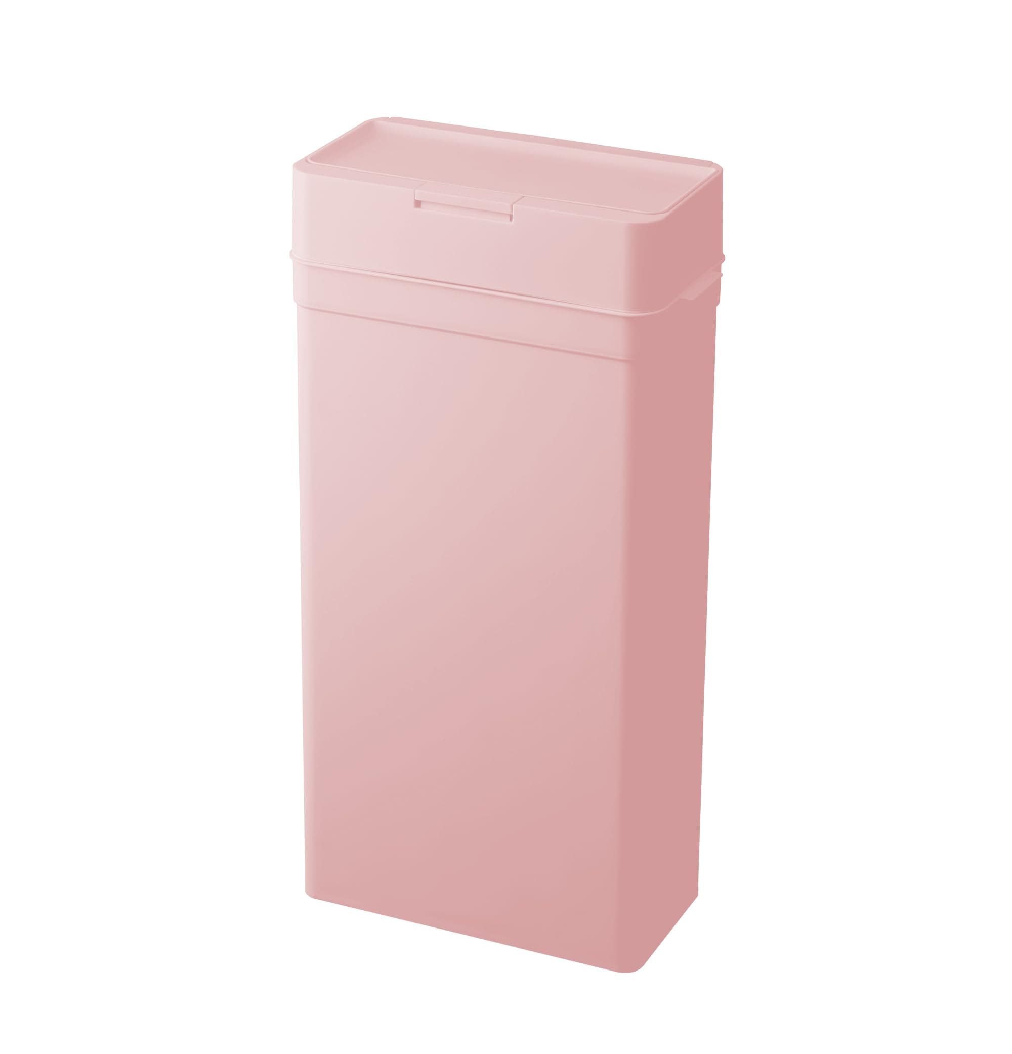 ライクイット (like-it) 密閉ゴミ箱 ふた付き ニオイが漏れない オムツ 隙間に入る幅17 袋が見えない 25L 日本製 シールズ 密閉ダストボックス ピンク LBD-02