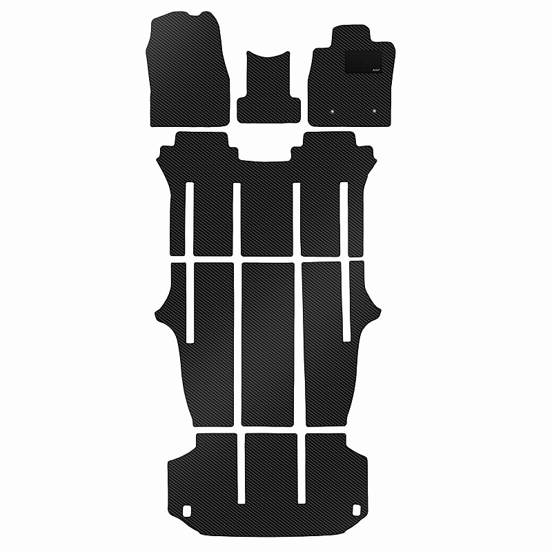 [防水マット]トヨタ アルファード 10系 フロアマット [カーボン柄]