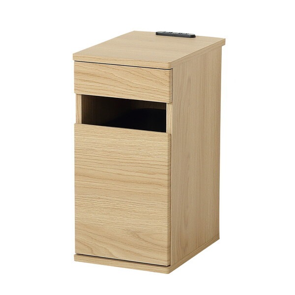 82313 コンセント付ダストボックス ナチュラル メーカー直送