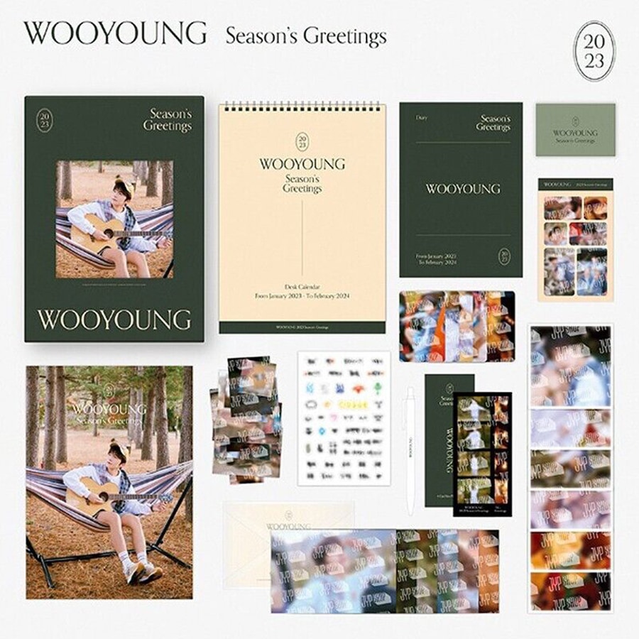 (未開封新品) (JYP特典付き) 2PM ウヨン WOOYOUNG 2023 SEASONS GREETINGS