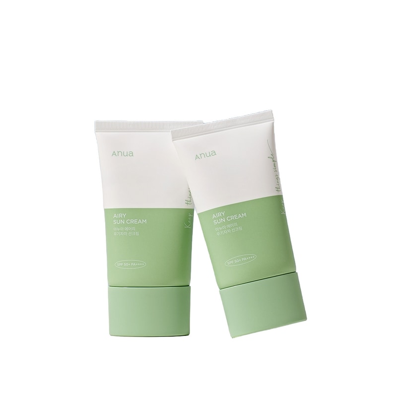 アヌアエアリー武器車サンクリームSPF50+ PA++++ 50ml2個