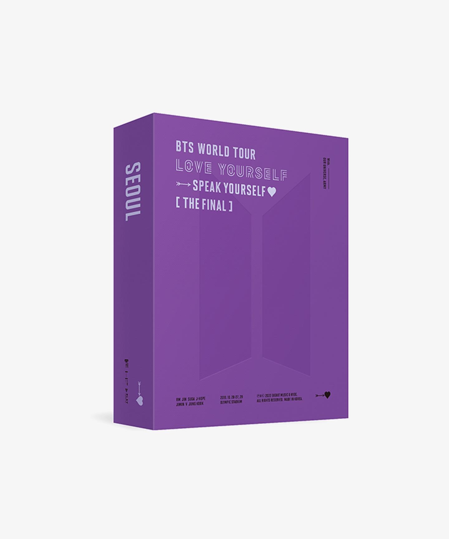 BTS WORLD TOUR LOVE YOURSELF : SPEAK YOURSELF [THE FINAL] デジタルコード