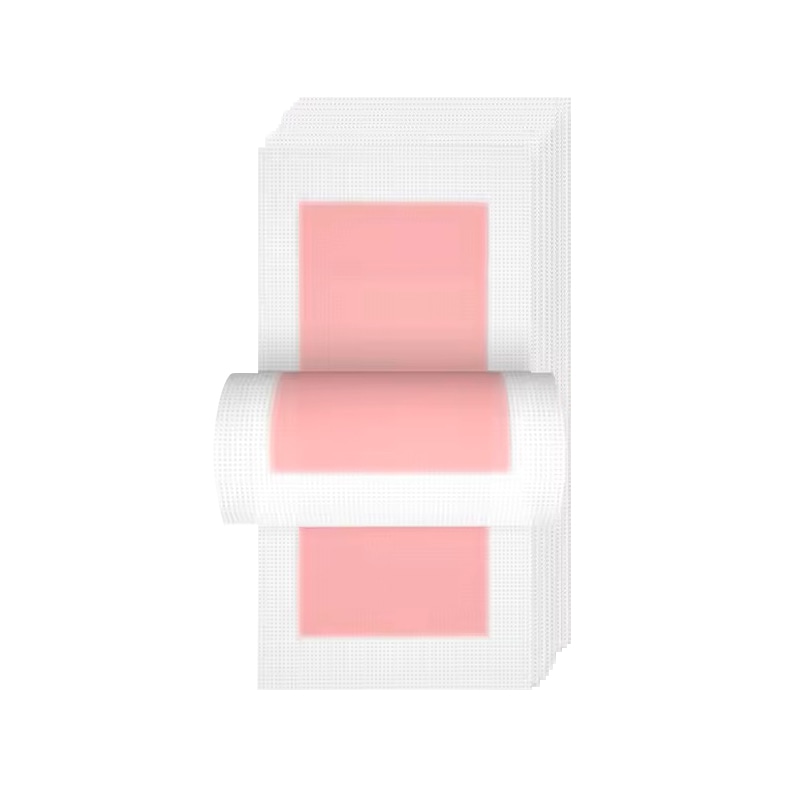 【卸価格】顔用　脱毛ワックスシート 眉毛なら1600回分 眉毛 ワックス　TheBeauty WAX SHEET　200組（400シート）/ アイブロウ 鼻下 襟足 産毛 脱毛 / 即日発送