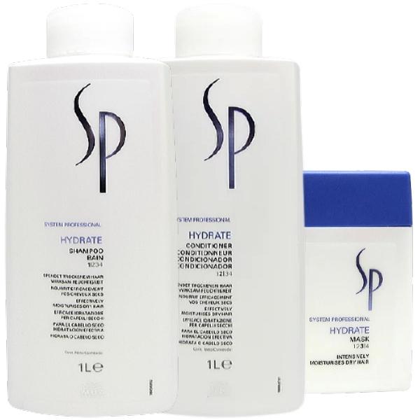 ウエラSP ハイドレイト シャンプー 1000ml & コンディショナー 1000ml & マスク 400ml セット 美容室専売品 サロン専売品