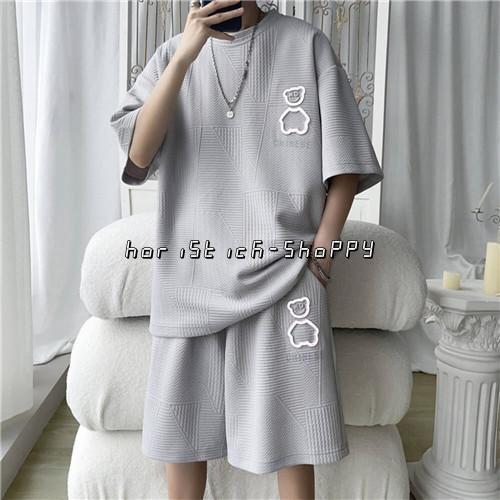 メンズ Tシャツ 夏 メンズ 上下 セットアップ 夏 半袖 大きいサイズ 上下2点セット メンズ おしゃれ セットアップ 誕生日 ギフト 男性用 スウェットシャツ スウ