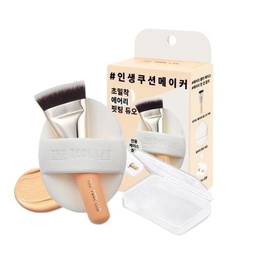 超密着デュオ（アクアパフ＋ブラシ＋専用ケース付き）