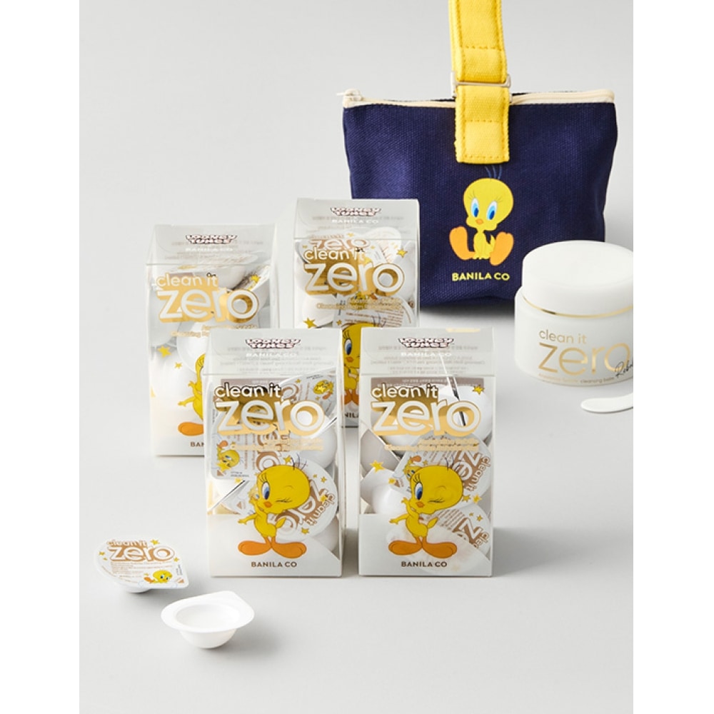 バニラコクリーンイットゼロプレミアムアナスタティカクレンジングバームトラベルキットトゥイーティーエディション 4個セット (3ml*16ea*4+50mL)