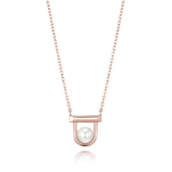 U Lock 14K パールネックレス P1677