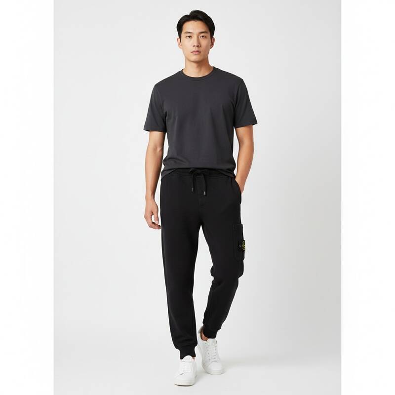 [カード決済で10%オフ]STONE ISLAND メンズ ジョガーパンツ L1S156200021 S0051 V0029