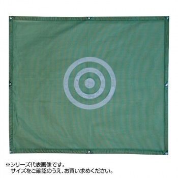 鵜沢ネット メッシュ的 グリーン L 緑 1.8×2m ポリエステル 85007