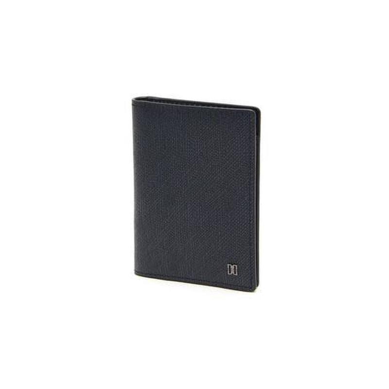 DBHO2F322 [JOSEPH] ブラックレザー DDロゴ クラシック ミニカード財布