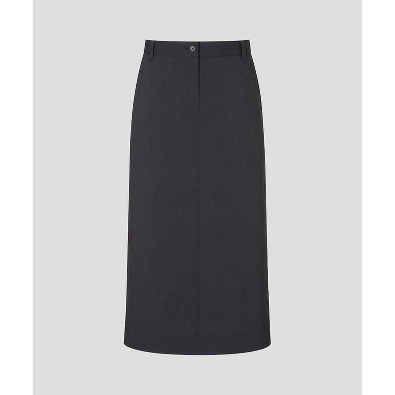 BEANPOLE LADIES Hライン ロングスカート ブラック (BF6327C285) BF6327C285 422955