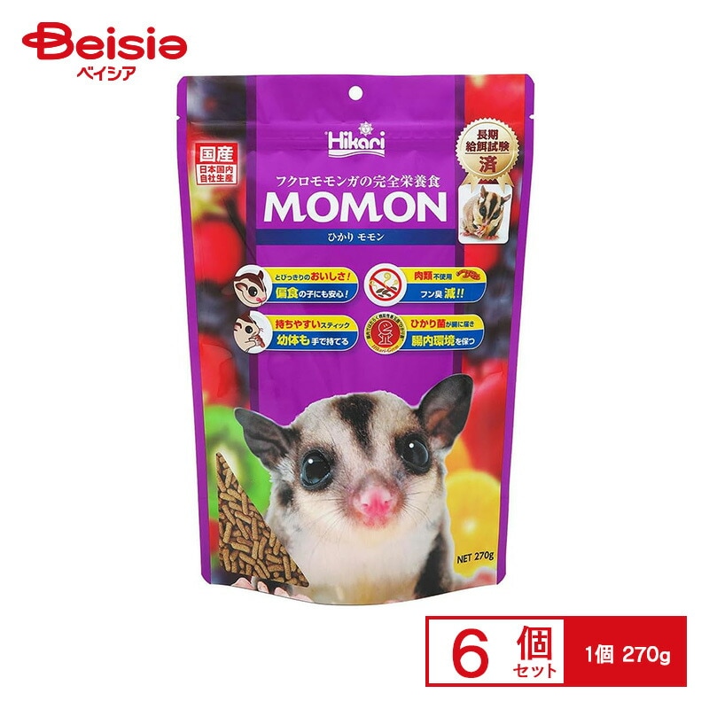 キョーリン ひかり ひかりモモン 270g×6個 ペット
