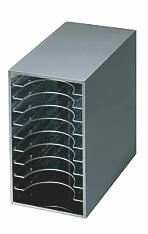 店舗用品 伝票ホルダーケース 10段ホルダーケース HC-2 黒