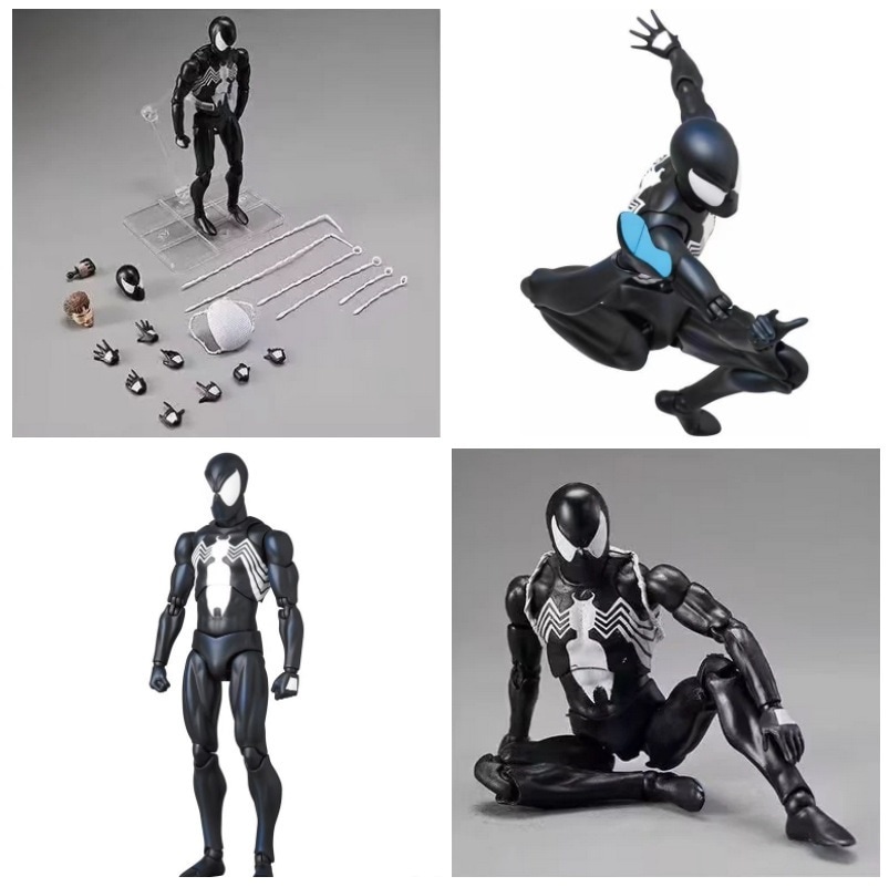コミックバージョンmafex147共生毒液スパイダーマンピーターパーカーモバイルアニメーションフィギュアモデル 5,279円