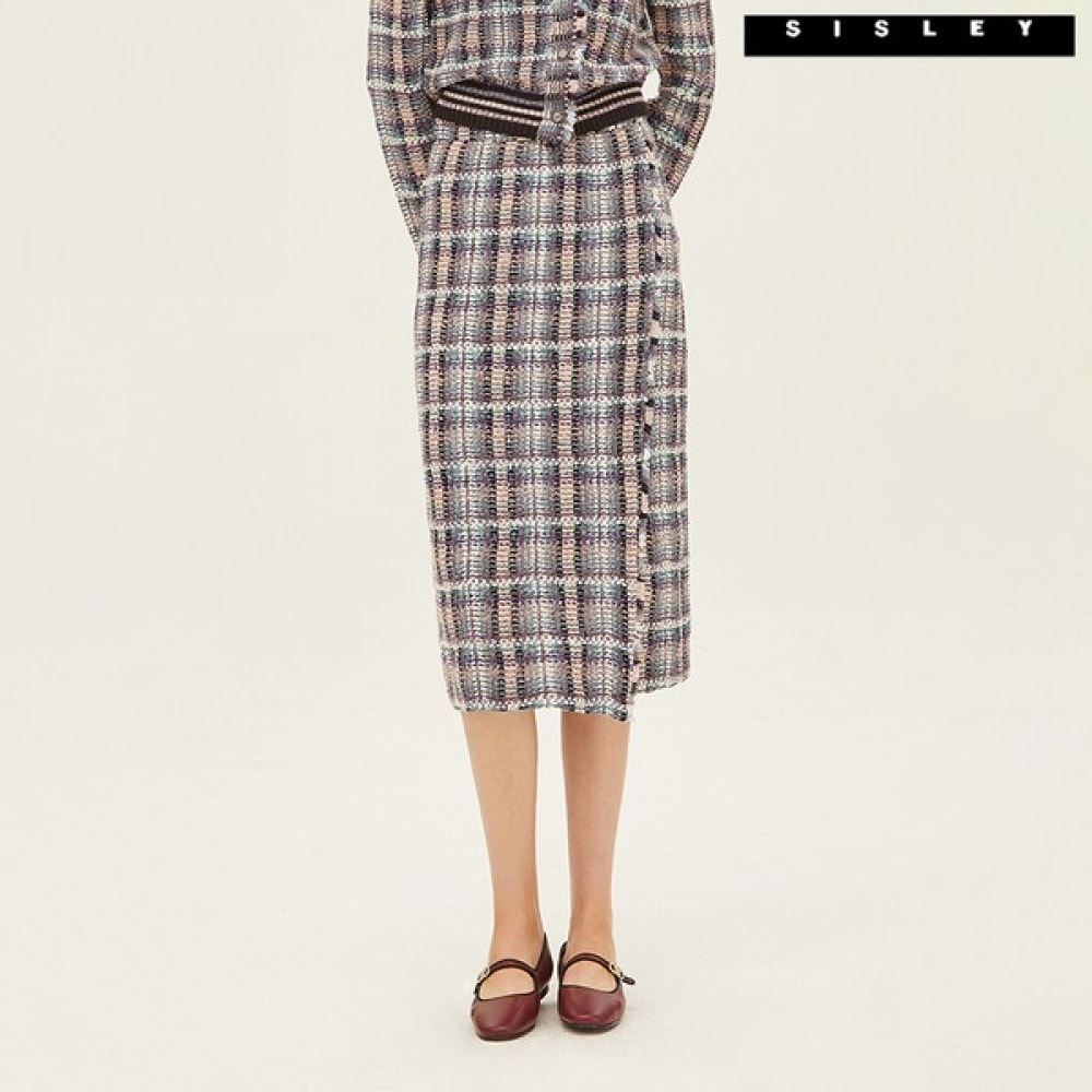 (シスレー) シスレーバルテックスセットアップニットスカート SAKS42261_PP