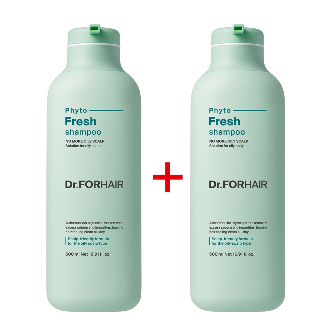 ケアフィトフレッシュ脂性頭皮シャンプー 500ml X 2個 (+70mlX2個)