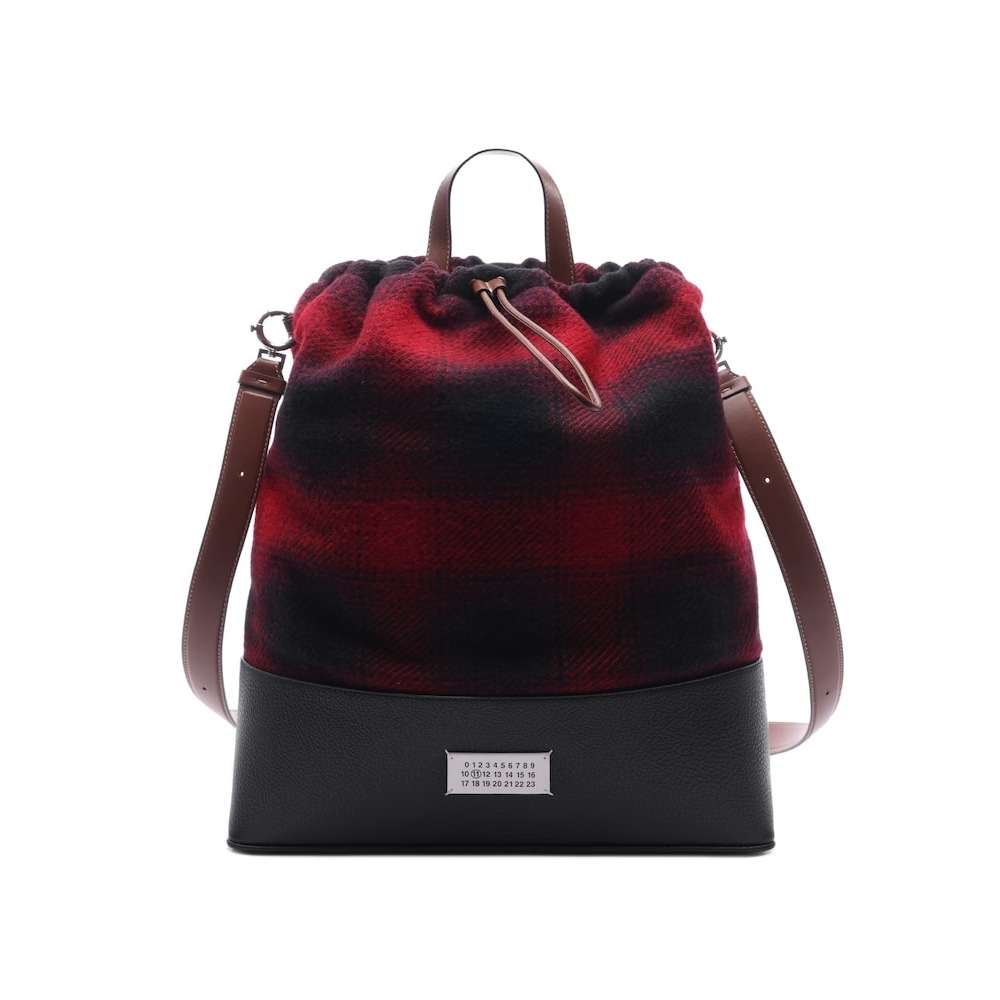 メゾンマルジェラ [メゾンマルジェラ] 24FW ユニセックス 5AC ミディアムショルダー&バックパック (SB2WA0010 P7170 HA513 24F) PVOSB2WA0010P7170H