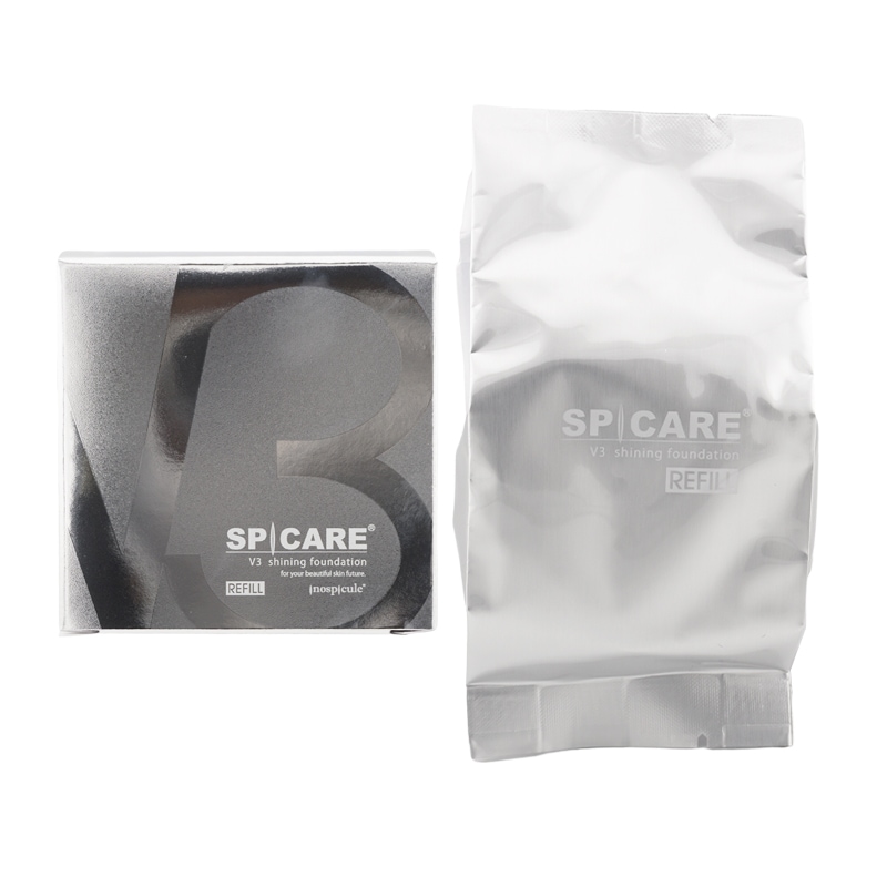 V3 シャイニング ファンデーション レフィル 15g SPF37 PA++ 詰め替え用 ファンデーション 天然針水光注射[ギフトラッピング対応]