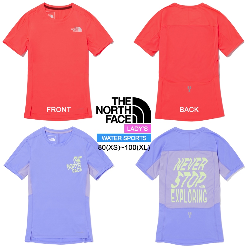 レディース サンライザー 半袖Tシャツ NT7UQ31 女性 スリムフィット スポーツウェア 半袖 スリムフィット