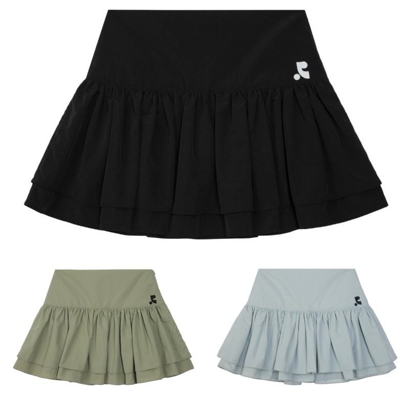 【REST & RECREATION】 RUFFLE MINI SKIRT : 3COLORS 15,351円