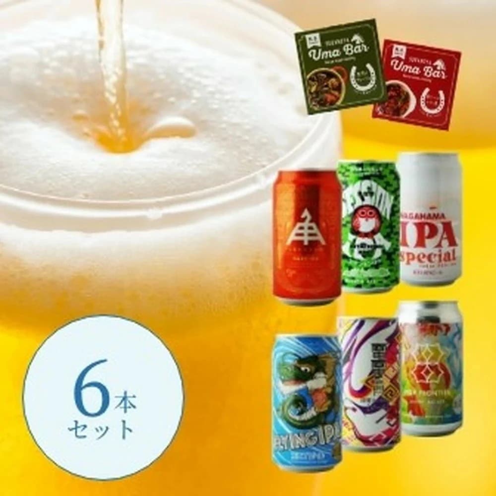 国産IPA6種飲み比べ おつまみ付きセット ビール 缶 クラフトビール おつまみ 父の日 ギフト地ビール
