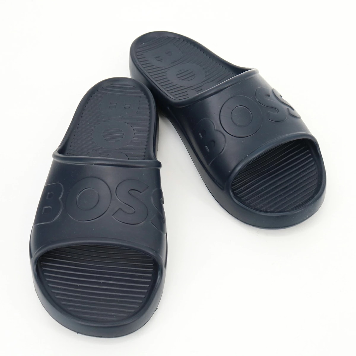 シャワーサンダル 50498207 Darian Slid lg N ビーチサンダル メンズ ロゴ ネイビー 海 プール レジャー ブランド