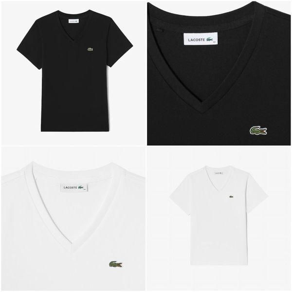 【女性】26SS ベーシック Vネック 半袖 Tシャツ TF833E-56G 2カラー (1つ選択)