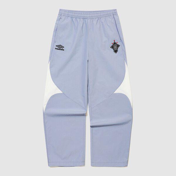 HBL ネオ ブリット カラーブロック ワイド ジョガー 2WAY セットアップ パンツ BLUE BLIZZARD UR123CPT22 BBD0