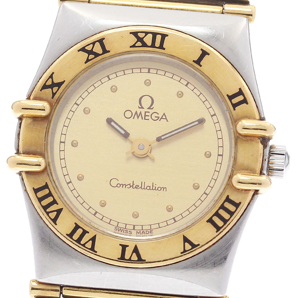 オメガ OMEGA コンステレーション フルバー クォーツ レディース _898027【中古】