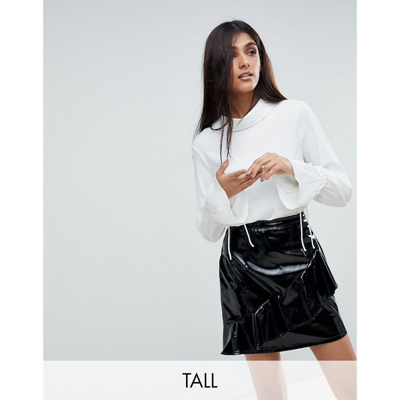 ヴェロモーダ レディース トップス ブラウス・シャツ【Vero Moda Tall Tie Cuff Blouse】White ヴェロモーダ レディース トップス ブラウス・シャツ【Vero Moda Tall Tie Cuff Blouse】White