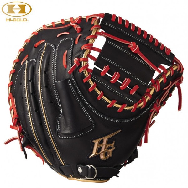 ハイゴールド Hi-GOLD BSG-165M ソフトボール2023モデル捕手用ミット ブラック×レッドオレンジ BSG165M 野球 ベースボール ソフトグラブ グローブ 右投げ 13,978円