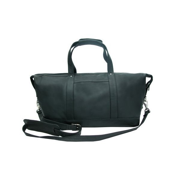 Piel Leather Medium Carry-On Satchel， Black， One Size 並行輸入品