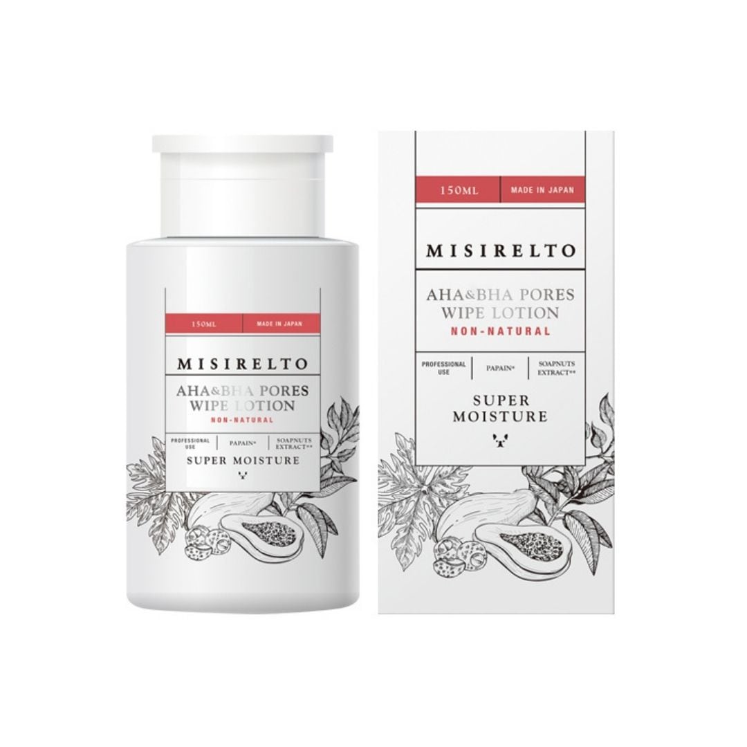 MISIRELTO ミシレルト　AHA&BHAポアーズワイプローション　150ml
