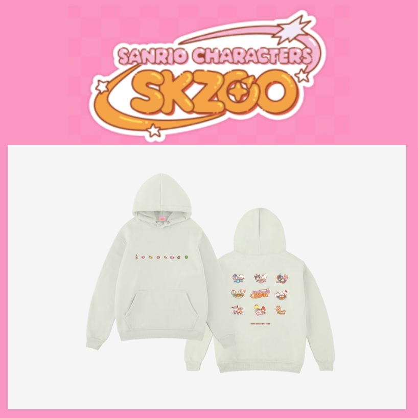 [PRE-ORDER] STRAYKIDS SKZOO X SANRIO CHARACTERS OFFICIAL MERCH LIST HOODIE