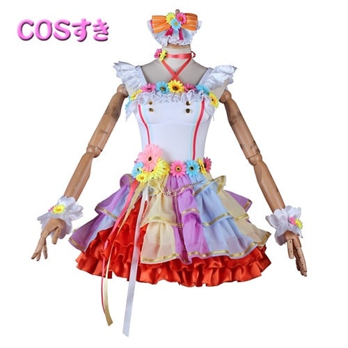 【短納期】ラブライブ!スクールアイドルフェスティバル 宮下 愛 みやした あい コスプレ衣装 コスチューム　変装 ハロウイン