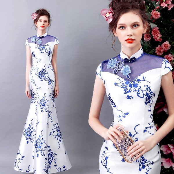 マーメイドドレス カラードレス 安い 半袖 ロング 結婚式 二次会 カクテルドレス 披露宴 花嫁 フォーマルドレス イブニングドレス 演奏会 大きいサイズ